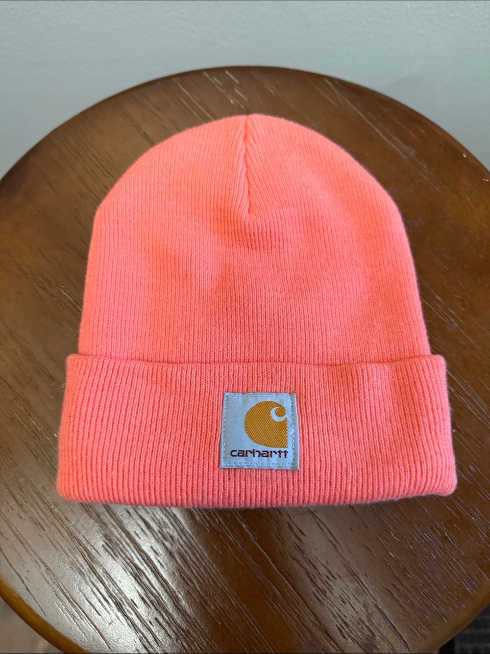 Carhartt Infant/Toddler Neon Coral Beanie Hat